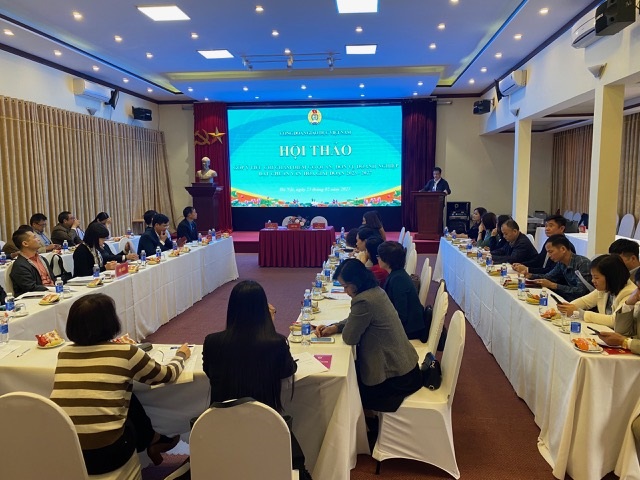 Công đoàn Giáo dục Việt Nam tổ chức Hội thảo góp ý tiêu chí chấm điểm cơ quan, đơn vị, doanh nghiệp đạt chuẩn văn hóa giai đoạn 2023-2027