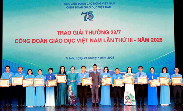 Trao giải Liên hoan Tiếng hát giáo viên toàn quốc năm 2026