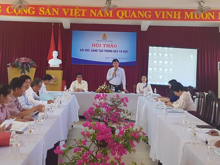 Toàn cảnh Hội Thảo "Đổi mới, sáng tạo trong dạy và học"